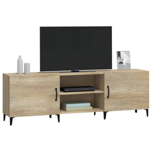 Mobile Porta TV Rovere Sonoma 150x30x50 cm Legno Multistrato cod mxl 20973