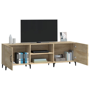 Mobile Porta TV Rovere Sonoma 150x30x50 cm Legno Multistrato cod mxl 20973