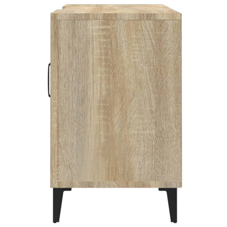 Mobile Porta TV Rovere Sonoma 150x30x50 cm Legno Multistrato cod mxl 20973