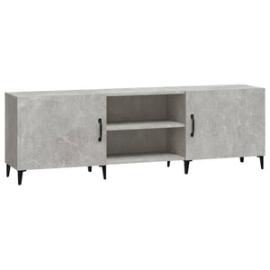 Mobile Porta TV Grigio Cemento 150x30x50cm in Legno Multistrato 812631