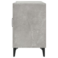 Mobile Porta TV Grigio Cemento 150x30x50cm in Legno Multistrato 812631