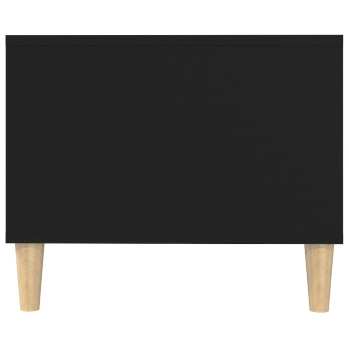 Tavolino da Salotto Nero 102x50x40 cm in Legno Multistrato 812691