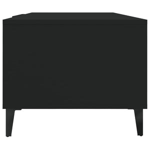 Tavolino da Salotto Nero 102x50x40 cm in Legno Multistrato cod mxl 27427