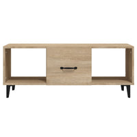 Tavolino da Salotto Rovere Sonoma 102x50x40cm Legno Multistrato cod 10723