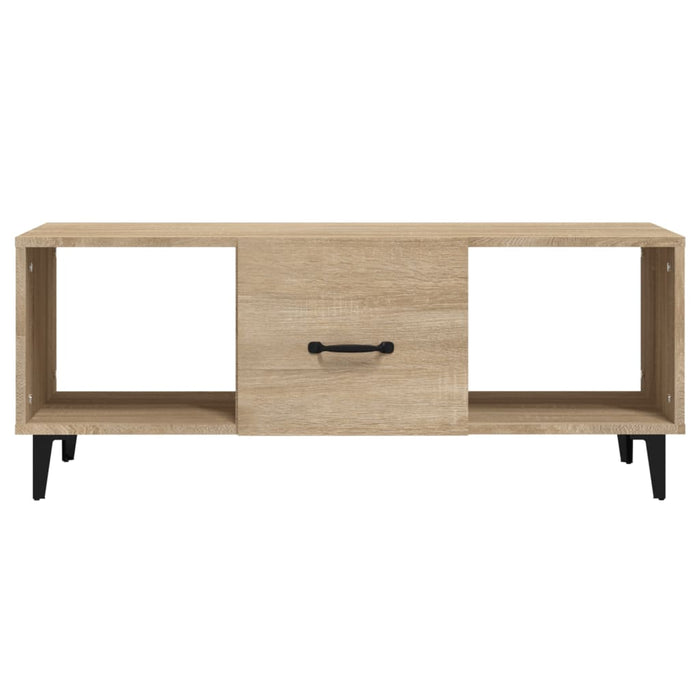 Tavolino da Salotto Rovere Sonoma 102x50x40cm Legno Multistrato cod 10723