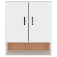 Armadietto a Muro Bianco 60x31x70 cm in Legno Multistrato cod mxl 44117