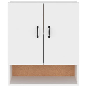 Armadietto a Muro Bianco 60x31x70 cm in Legno Multistrato cod mxl 44117