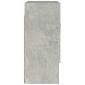 Armadietto a Muro Grigio Cemento 60x31x70 cm Legno Multistrato 812883