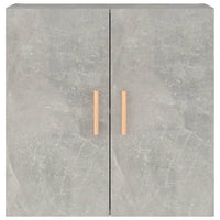 Armadietto a Muro Grigio Cemento 60x30x60 cm Legno Multistrato cod 12220