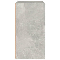 Armadietto a Muro Grigio Cemento 60x31x60 cm Legno Multistrato