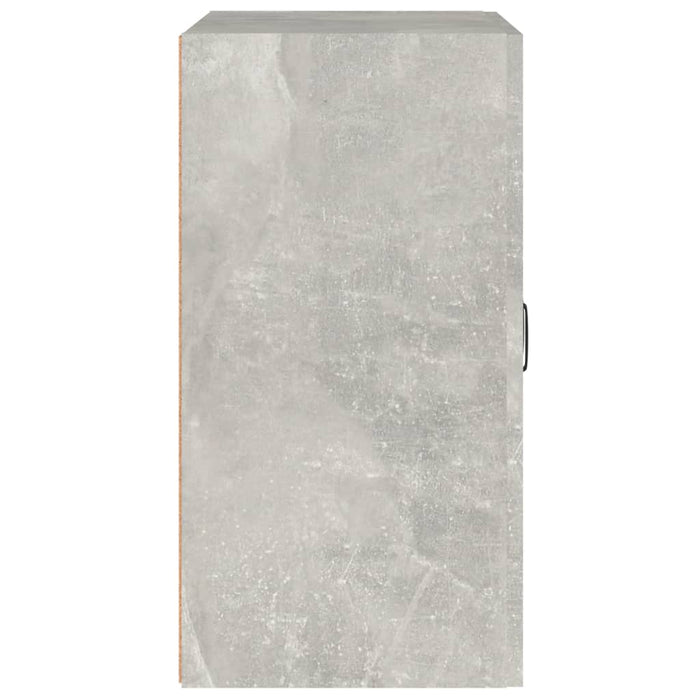 Armadietto a Muro Grigio Cemento 60x31x60 cm Legno Multistrato 812901