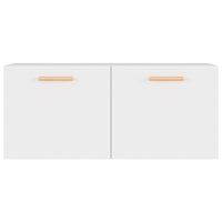 Armadietto a Muro Bianco 80x35x36,5 cm in Legno Multistrato 812924