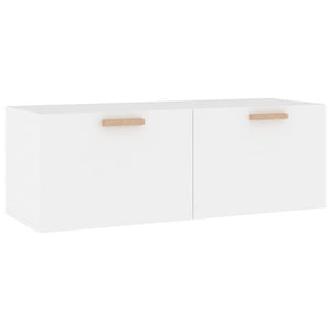 Mobile Pensile Bianco 100x36,5x35 cm Legno Multistrato 812942