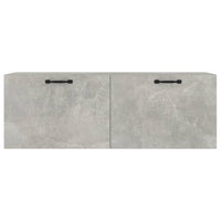 Mobile Pensile Grigio Cemento 100x36,5x35 cm Legno Multistrato cod mxl 41952