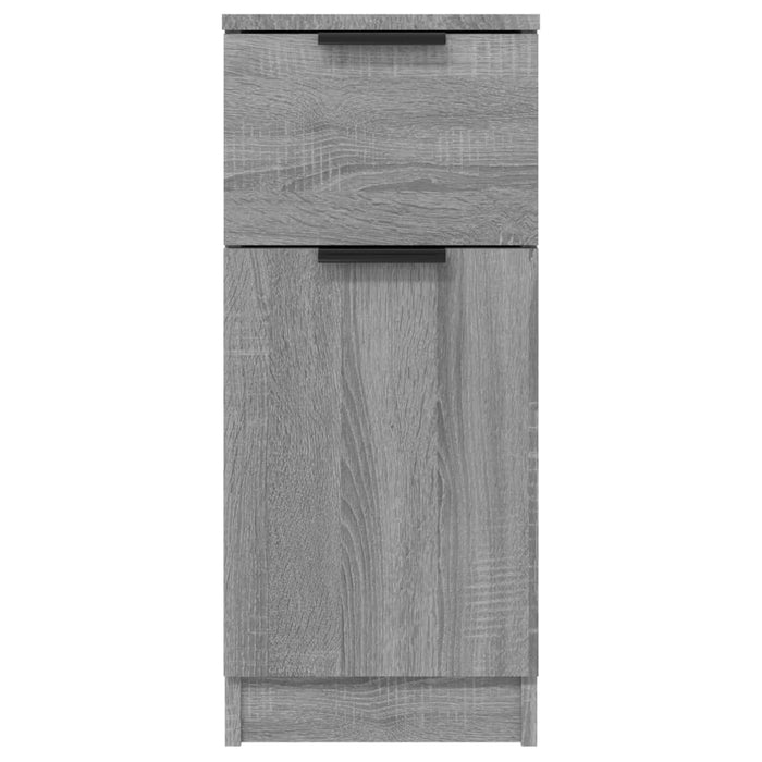 Credenza Grigio Sonoma 30x30x70 cm in Legno Multistrato cod mxl 12527