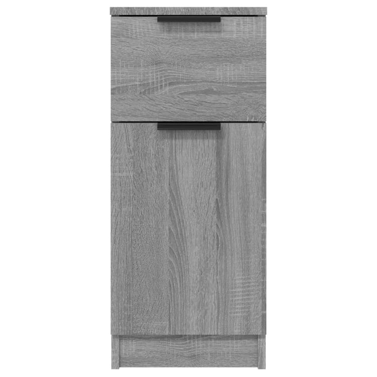 Credenza Grigio Sonoma 30x30x70 cm in Legno Multistrato cod mxl 12527