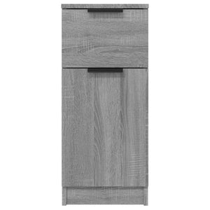 Credenza Grigio Sonoma 30x30x70 cm in Legno Multistrato 817002