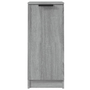 Credenze 2 pz Grigio Sonoma 30x30x70 cm in Legno Multistrato cod mxl 18269