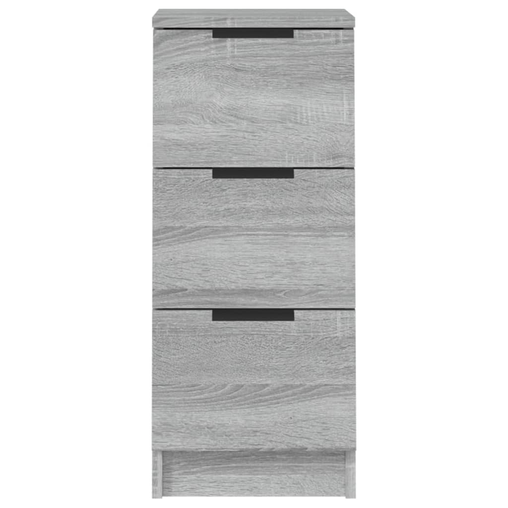 Credenza Grigio Sonoma 30x30x70 cm in Legno Multistrato cod mxl 9770