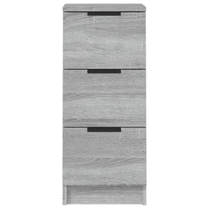 Credenza Grigio Sonoma 30x30x70 cm in Legno Multistrato cod mxl 9770