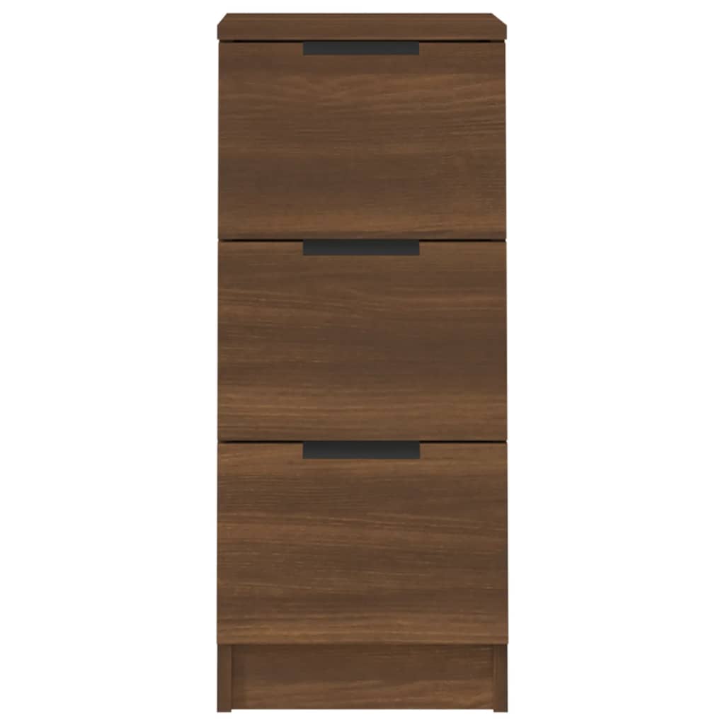 Credenza Rovere Marrone 30x30x70 cm in Legno Multistrato cod mxl 65745