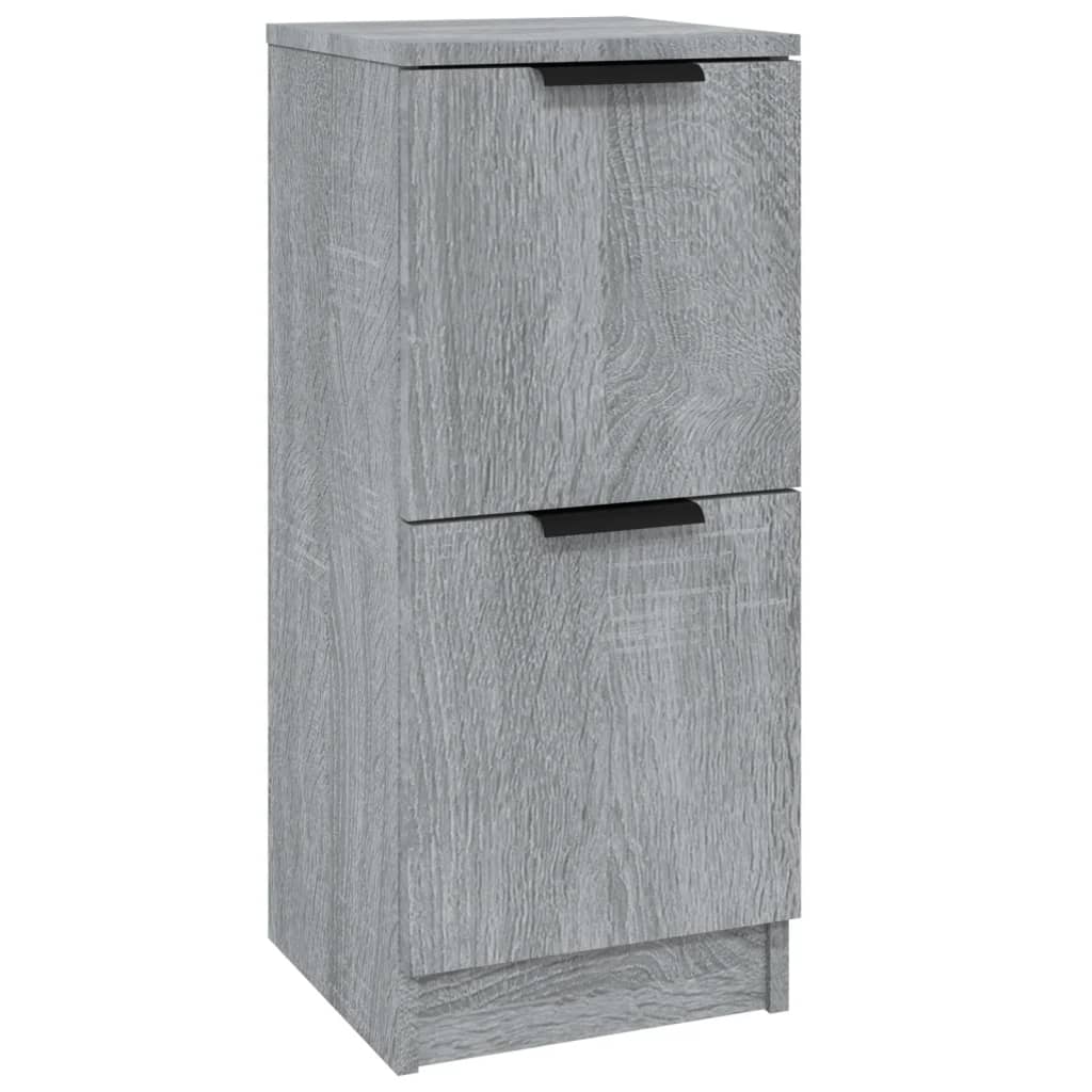 Credenza Grigio Sonoma 30x30x70 cm in Legno Multistrato cod mxl 65607