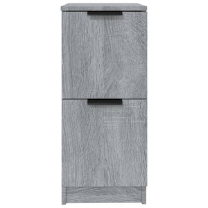 Credenza Grigio Sonoma 30x30x70 cm in Legno Multistrato cod mxl 65607