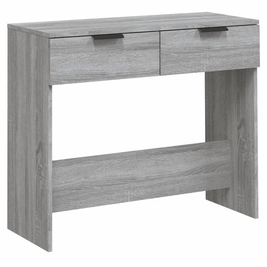 Tavolino Consolle Grigio Sonoma 90x36x75 cm Legno Multistrato cod mxl 7142