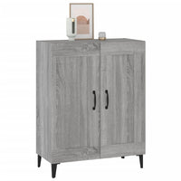 Credenza Grigio Sonoma 69,5x34x90 cm in Legno Multistrato cod mxl 65608