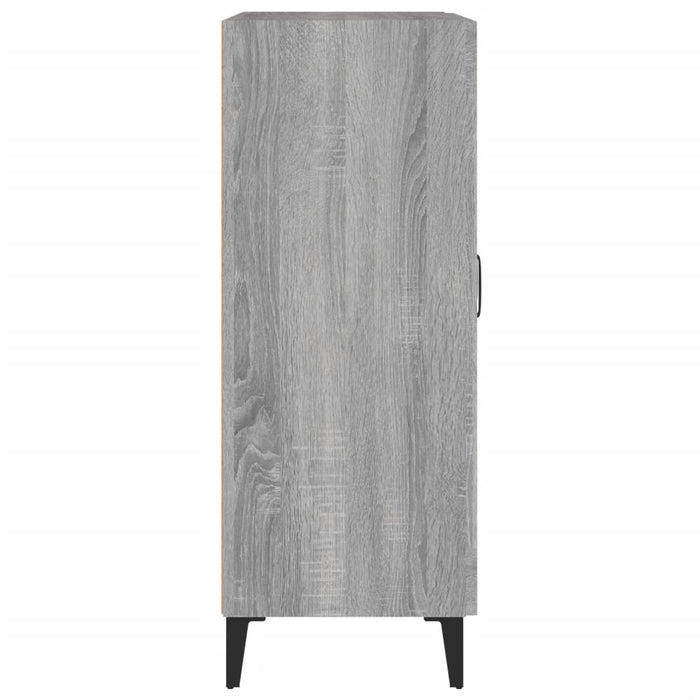 Credenza Grigio Sonoma 69,5x34x90 cm in Legno Multistrato cod mxl 65608