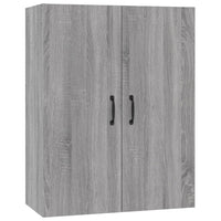 Mobile Pensile Grigio Sonoma 69,5x34x90 cm Legno Multistrato cod mxl 50115