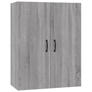 Mobile Pensile Grigio Sonoma 69,5x34x90 cm Legno Multistrato cod mxl 50115