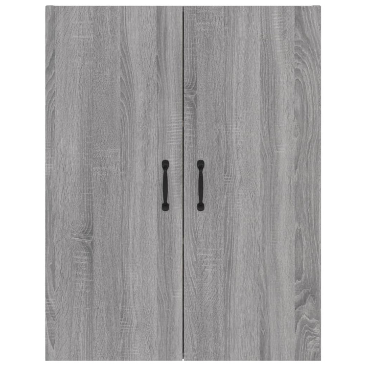 Mobile Pensile Grigio Sonoma 69,5x34x90 cm Legno Multistrato cod mxl 50115