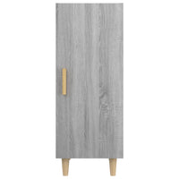 Credenza Grigio Sonoma 34,5x34x90 cm in Legno Multistrato cod mxl 27200