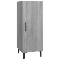 Credenza Grigio Sonoma 34,5x34x90 cm in Legno Multistrato cod 12289