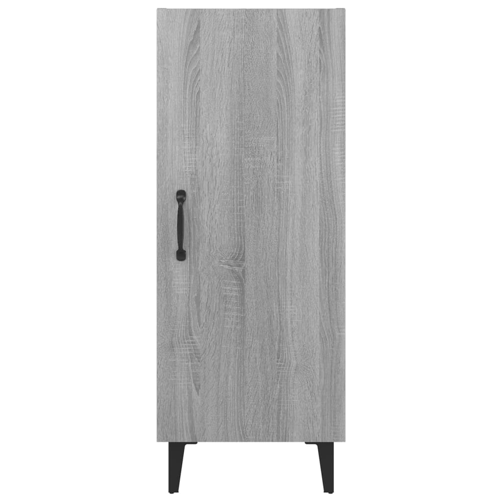 Credenza Grigio Sonoma 34,5x34x90 cm in Legno Multistrato cod 12289