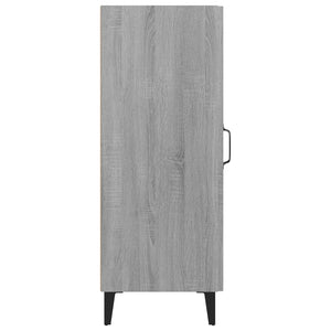 Credenza Grigio Sonoma 34,5x34x90 cm in Legno Multistrato cod 12289