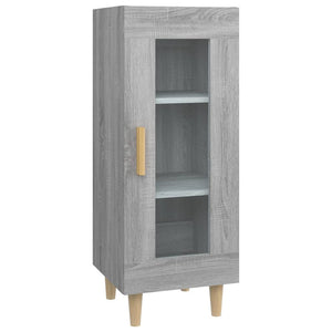 Credenza Grigio Sonoma 34,5x34x90 cm in Legno Multistrato 817427