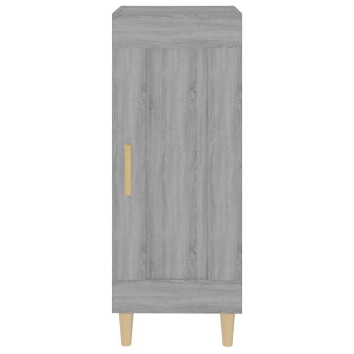 Credenza Grigio Sonoma 34,5x34x90 cm in Legno Multistrato 817433