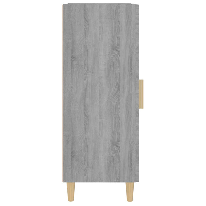 Credenza Grigio Sonoma 34,5x34x90 cm in Legno Multistrato 817433