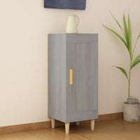 Credenza Grigio Sonoma 34,5x34x90 cm in Legno Multistrato 817433