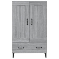 Credenza Grigio Sonoma 70x31x115 cm in Legno Multistrato 817487