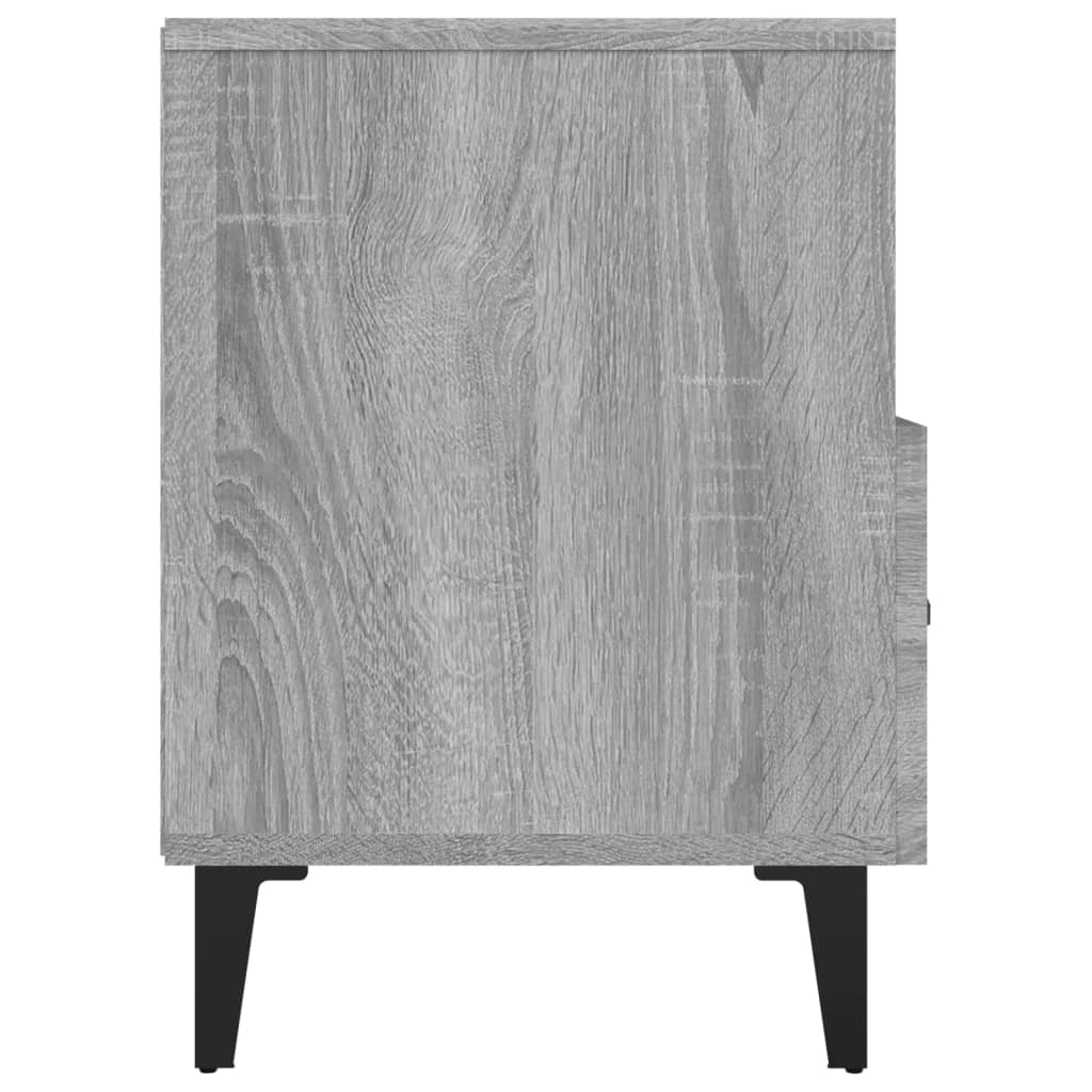 Mobile Porta TV Grigio Sonoma 80x36x50 cm in Legno Multistrato cod mxl 15372