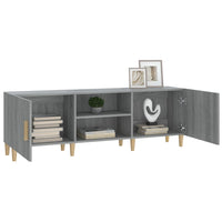 Mobile Porta TV Grigio Sonoma 150x30x50 cm in Legno Multistrato 817502