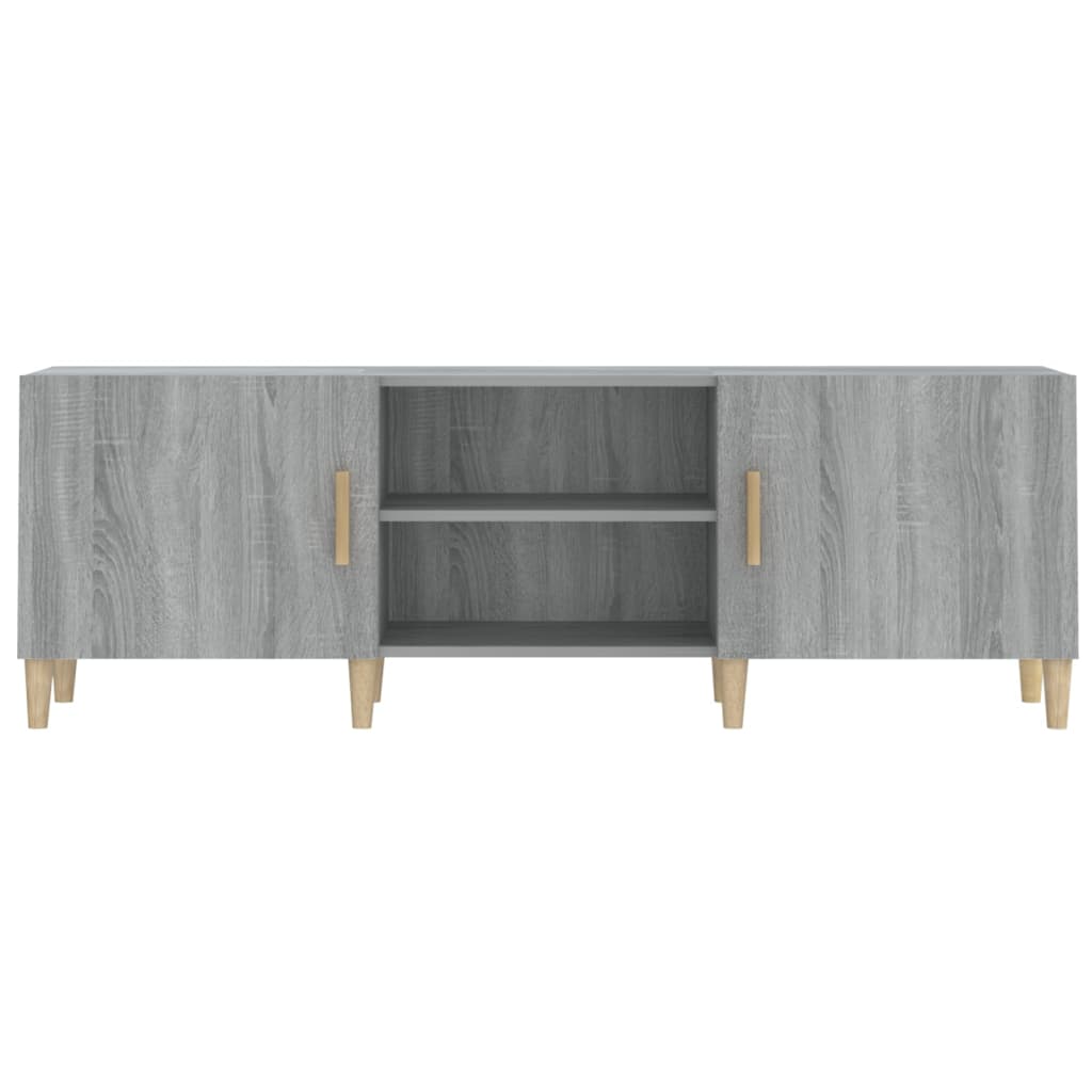 Mobile Porta TV Grigio Sonoma 150x30x50 cm in Legno Multistrato 817502