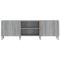 Mobile Porta TV Grigio Sonoma 150x30x50 cm in Legno Multistrato 817502