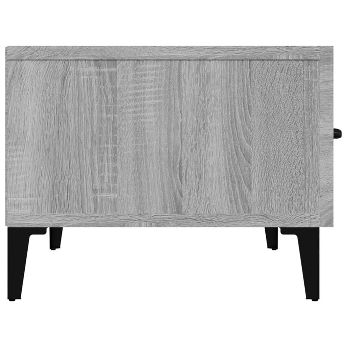 Mobile TV Grigio Sonoma 150x34,5x30 cm in Legno Multistrato 817511