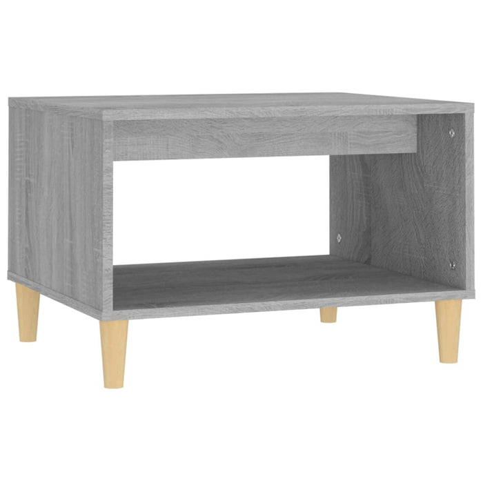 Tavolino da Salotto Grigio Sonoma 60x40x50 cm Legno Multistrato cod mxl 14801