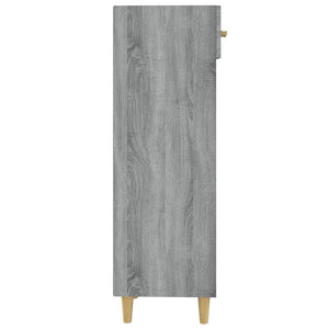 Scarpiera Grigio Sonoma 30x35x105 cm in Legno Multistrato 817562