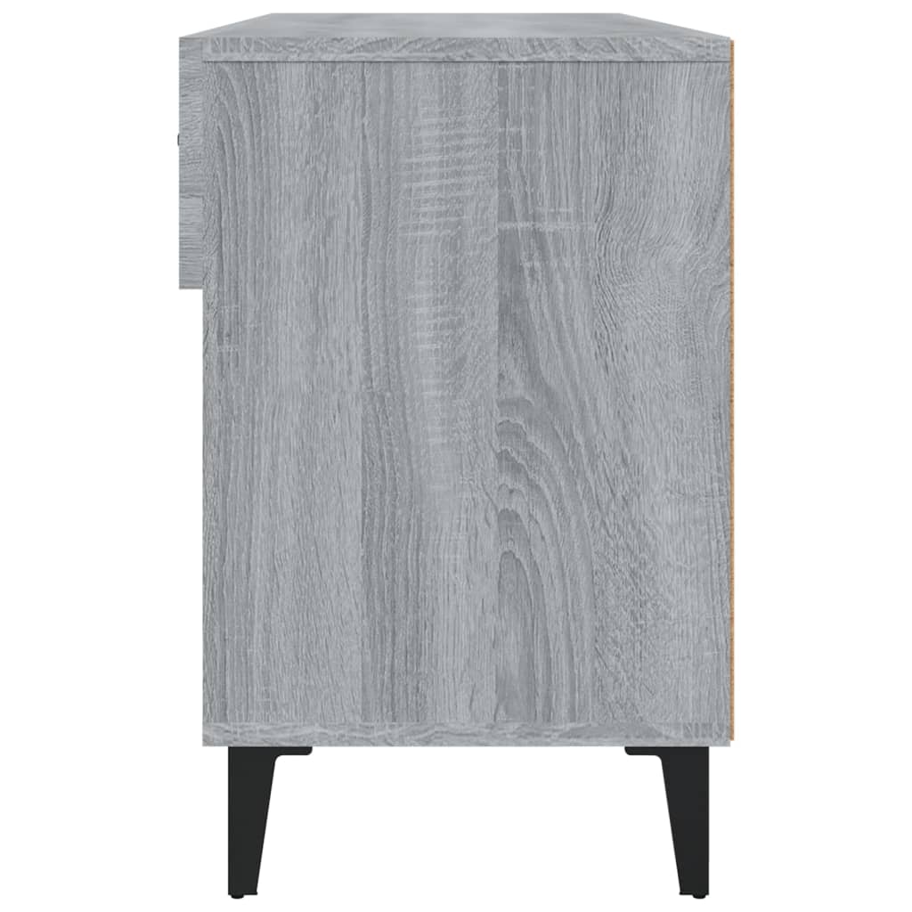 Scarpiera Grigio Sonoma 102x35x55 cm in Legno Multistrato 817571